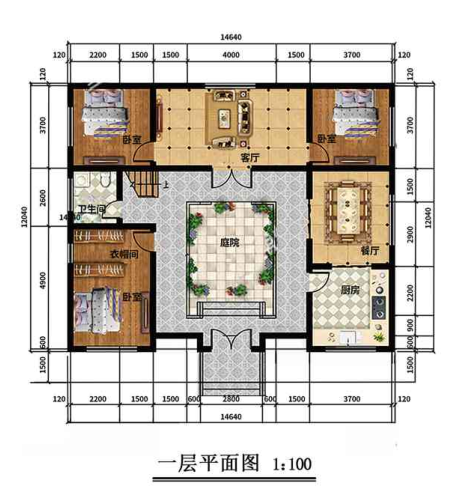 二层240平米中式风格轻钢别墅