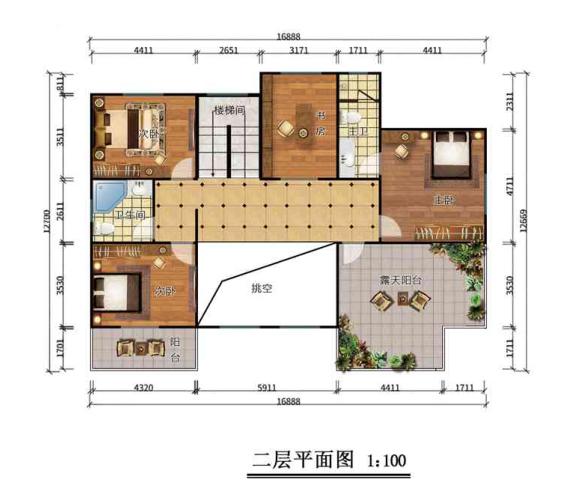 360平米新中式轻钢别墅